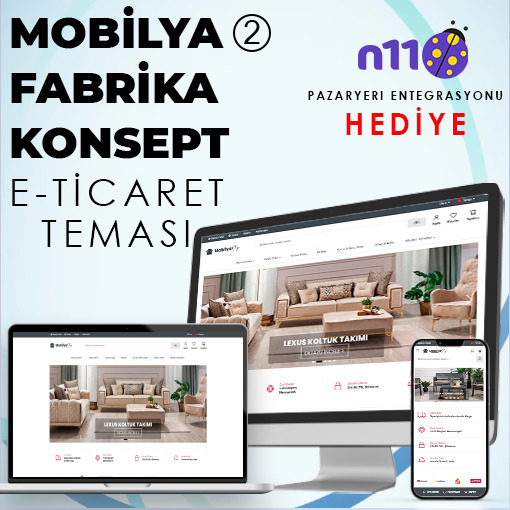 Mobilya Satış E-Ticaret Konsept Yazılım 2